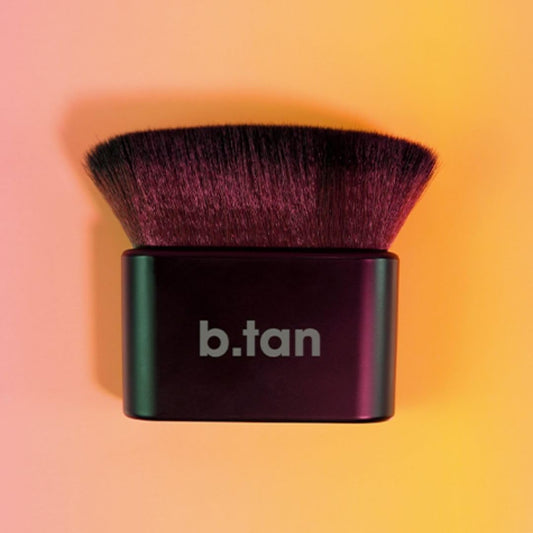 b.tan Face & Body Blending Brush | Air Brush'd - Self Tanning Brush Applicator for a Flawless, Streak-Free Application, Kabuki Brush for Self Tanner, Makeup, Foundation, & Contour