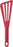 Mercer Culinary Hell's Tools Hi-Heat Slotted Spatula, 12 Inch x 3.5 Inch, Red