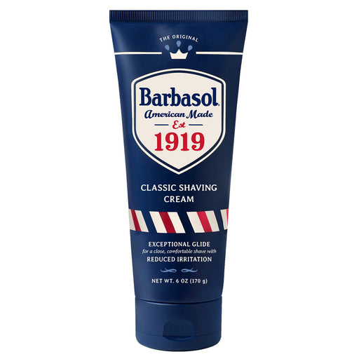 Barbasol 1919 Classic Shaving Cream  essential oils &amp; herbs ensures a refreshing shave that keeps you feeling clean,