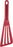 Mercer Culinary Hell's Tools Hi-Heat Slotted Spatula, 12 Inch x 3.5 Inch, Red